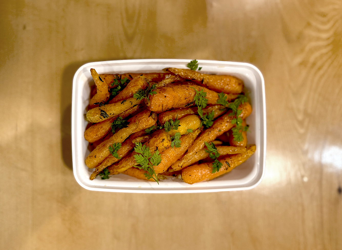 Honey and Thyme Roasted Carrots